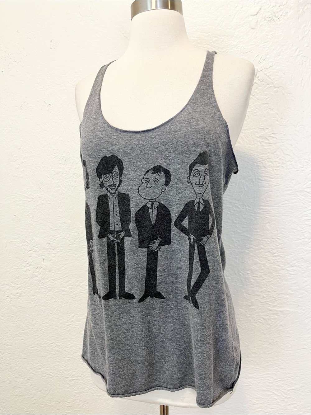 Phish Tank Top Caricature Gray Music Tour Medium M - Picture 9 of 10